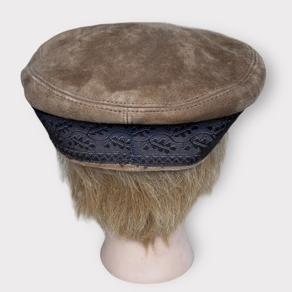 VTG ECHTES LEDER FISHERMAN HAT - Picture 6 of 11